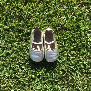 Old Soles ballet flats/ gold size us 6 and 5